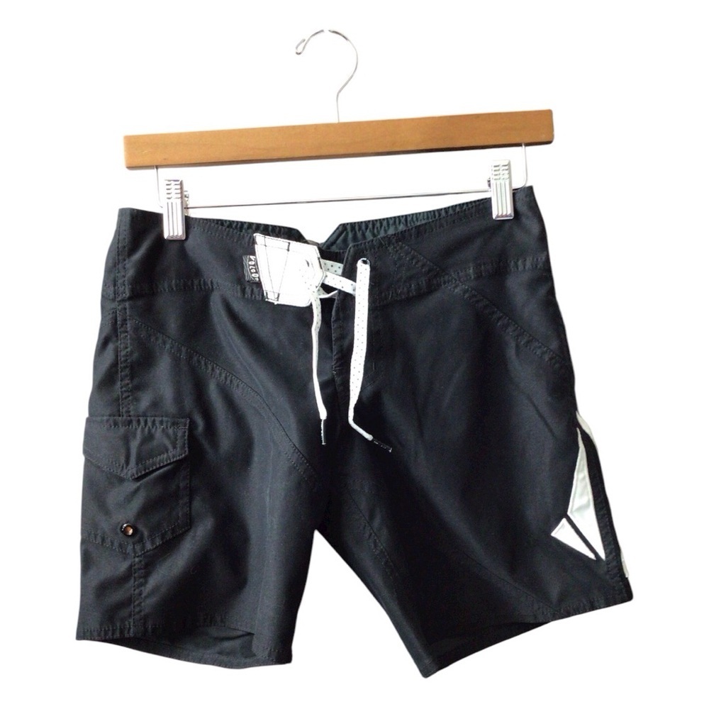 Volcom Black Hybrid Cargo Shorts